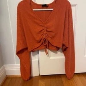 Urban Outfitters cinched sweater
